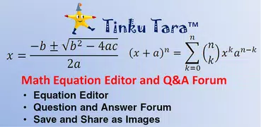 Equation Editor and Q&A Forum