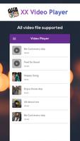 XXX Video Player - HD Video Player تصوير الشاشة 2