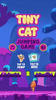 Tiny Cat Jumping Game Affiche