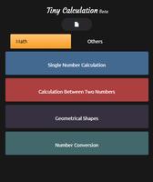 Tiny Calculation Beta 1.0 โปสเตอร์