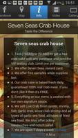 Seven Seas Crab House スクリーンショット 3