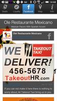 Ole Restaurante Mexicano Plakat