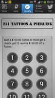 برنامه‌نما 231 Tattoos & Piercing عکس از صفحه