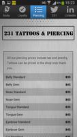 231 Tattoos & Piercing captura de pantalla 3