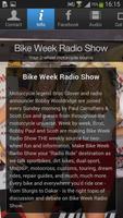 Bike Week Radio Show capture d'écran 1