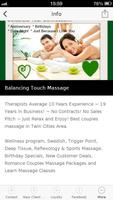 Balancing Touch Massage captura de pantalla 3