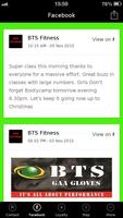 3 Schermata BTS Fitness