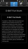 D-BAT Fort Worth capture d'écran 2