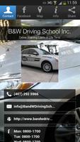 B and W Driving School ポスター