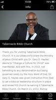 3 Schermata Tabernacle Bible Church