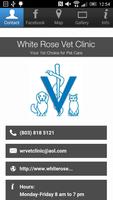 White Rose Vet Clinic الملصق