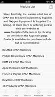 CPAP Equipment & Supplies capture d'écran 2