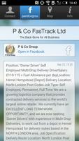 P & Co FasTrack Ltd screenshot 1