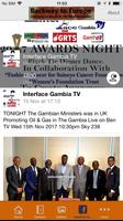 Interface Gambia TV capture d'écran 3