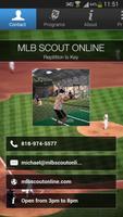 MLB SCOUT ONLINE plakat