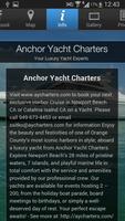 Anchor Yacht Charters تصوير الشاشة 3