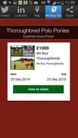 Thoroughbred Polo Ponies ảnh chụp màn hình 1