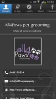 All4Paws pet grooming постер