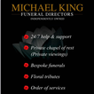 Michael King Funerals