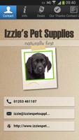 Izzie's Pet Supplies Affiche