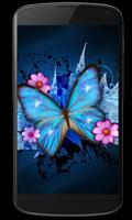 Shiny Butterfly Live Wallpaper Affiche