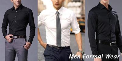Man Formal Shirt Photo Editor Affiche