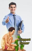 Support Farmer DP Photo Editor-poster