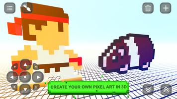 3D Craft: Pixel Art Creator screenshot 3