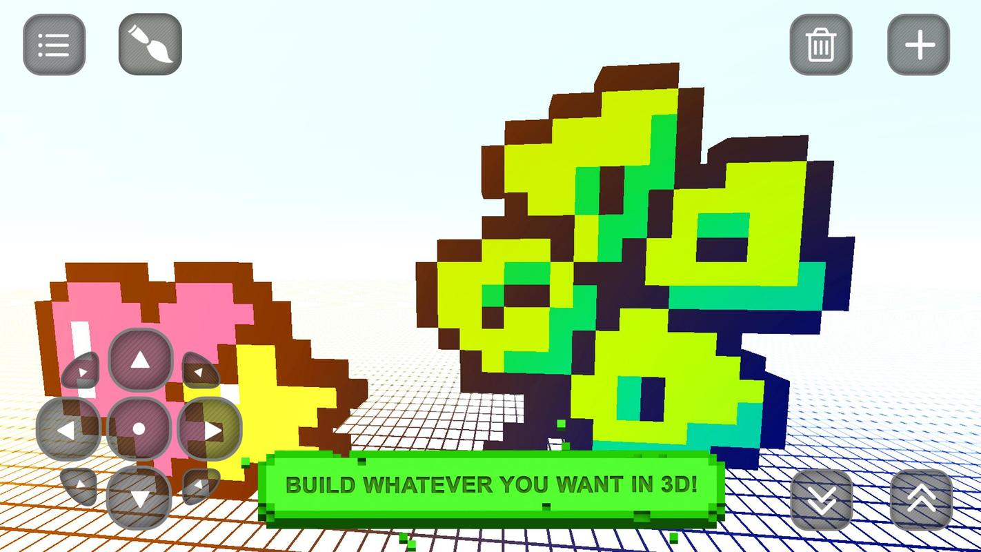 3D Craft Pixel Art Creator APK Download Gratis Simulasi PERMAINAN