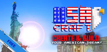 USA Block Craft Exploration 3D