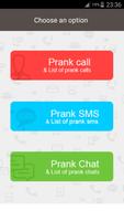 Prank Call & Prank SMS تصوير الشاشة 1