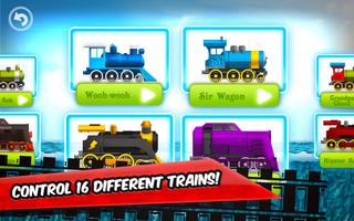 Fun Kids Train Racing Games poster