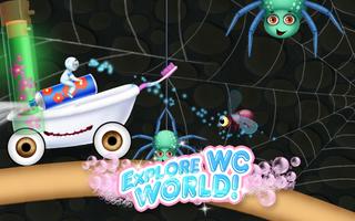 Baby Toilet Race: Cleanup Fun скриншот 2