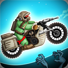 Zombie Shooter Motorcycle Race icône