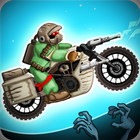 Zombie Shooter Motorcycle Race иконка