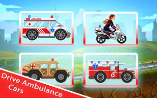 Kid Racing Ambulance - Medics! الملصق
