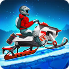 Winter Sports Game: Risky Road Snowmobile Race आइकन