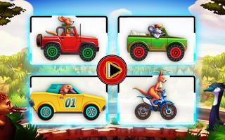 Australian Summer Car Racing For Toddlers الملصق