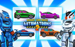 Automatrons 2: Robot Car Transformation Race Game โปสเตอร์