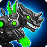 Dino Robot Wars: City Driving and Shooting Game ícone