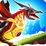 Dragon fight : boss shooting game icône