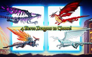 Dragon fight : boss shooting game Cartaz