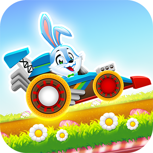 Happy Easter Bunny Racing