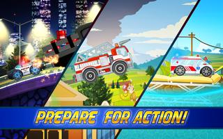 Emergency Car Racing Hero تصوير الشاشة 1