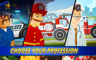 Emergency Car Racing Hero تصوير الشاشة 2