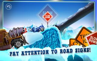 Truck Driving Race 2: Ice Road تصوير الشاشة 3