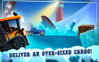 Truck Driving Race 2: Ice Road imagem de tela 1