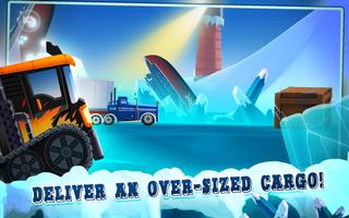 Truck Driving Race 2: Ice Road تصوير الشاشة 1