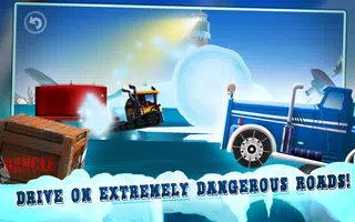 Truck Driving Race 2: Ice Road screenshot 7