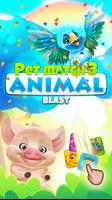 Pet Match 3: Animal Blast Game Cartaz